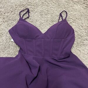 Purple women’s homecoming formal Dress